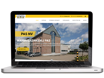 Extra visibiliteit met lancering nieuwe website voor Pas uit Londerzeel - Screenshot pasnv.be